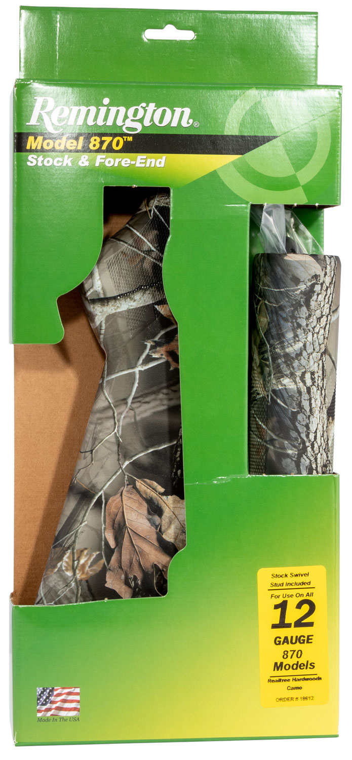 Remington 870 12 Gauge Realtree HRDWOOD Stock & Forearm SYNTHETC