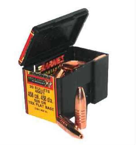 Barnes Bullets 458 Caliber 500 Grain Triple Shok X Flat Base (Per 20) 45821