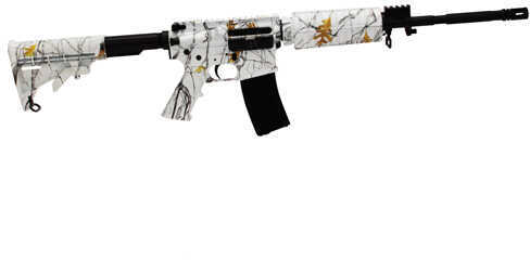 Click to see larger image. Windham Weaponry SRC M4 223 Remington /5.56 NATO 16" Barrel 30 Round Flat Top Snowfall Camo Semi Automatic Rifle R16M4FTT-C2