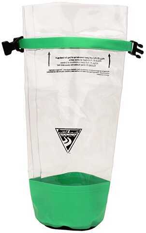 Seattle Sports Glacier Clear Dry Bag, Clear/Lime Small Md: 016148