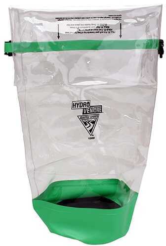 Seattle Sports Glacier Clear Dry Bag, Clear/Lime Medium Md: 016248