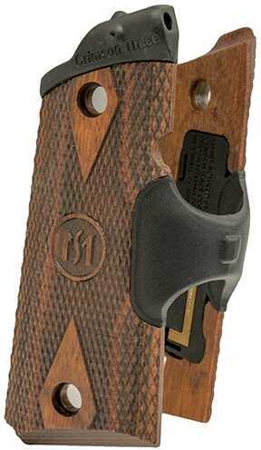 Crimson Trace Corporation Master Series LaserGrip Fits 1911 Officer/Compact Cocobolo Wood in Diamond Pattern LG-921