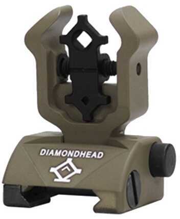 Diamondhead Sight Rear Gen 2 Flat Dark Earth Md: 1102