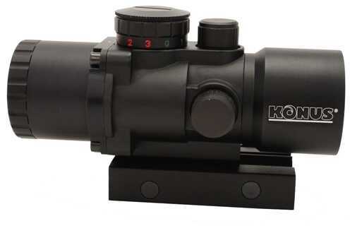 Konus Sight-Pro Prismatic Tactical System Red Dot Matte Red/Blue/Green Illumination 7202