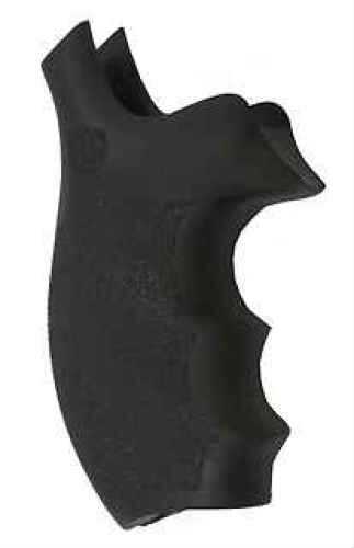 Hogue Grips Monogrip S&W K/L Round Butt Bantam Finger Grooves Rubber Black 62000