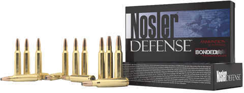 6.8mm SPC 20 Rounds Ammunition Nosler 90 Grain Solid