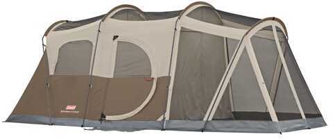 Coleman Weathermaster Tent 17' x 9' 6 Person, Screened Md: 2000001597