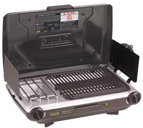 Coleman Stove/Grill Portable Propane, 2 Burner Ei Md: 2000004966