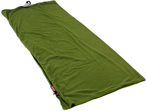 Coleman Stratus Fleece Sleeping Bag, Green