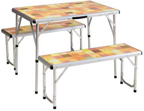 Coleman Table Packaway Picnic Set Mosaic Md: 2000016596
