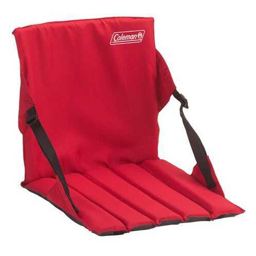 Coleman Chair Stadium Seat, Red Md: 2000004526
