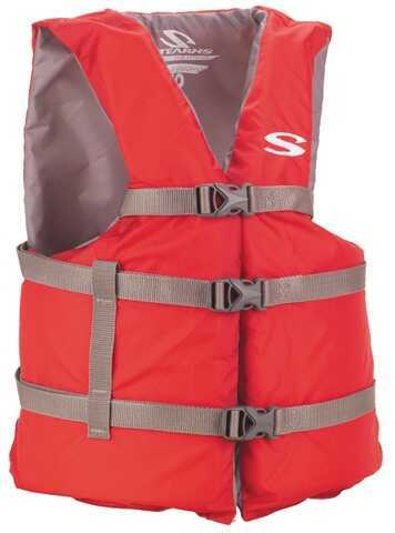 Stearns Adult Classic Boating PFD Red, Oversized Md: 3000001413