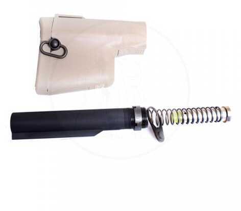 Troy Industries BattleAx CQB Stock Kit Flat Dark Earth Md: SBUT-LWK-00FT-00