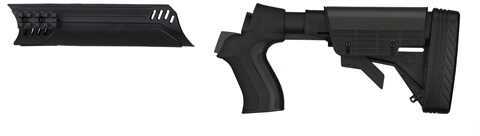 Click to see larger image. Advanced Technology Intl. ATI Talon T2 6 Position Adjustable Stock/Forend Package Black for Mossberg 20 Gauge Md: A.1.10.104 A.1.10.1041