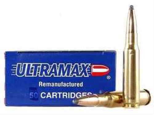 308 Winchester 20 Rounds Ammunition Ultramax 165 Grain Soft Point Boat Tail