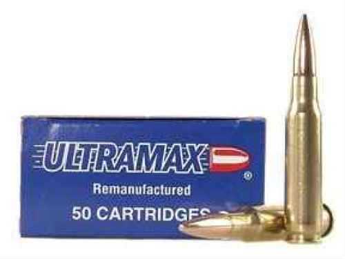 308 Winchester 20 Rounds Ammunition Ultramax 168 Grain Boat Tail Hollow Point