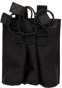 SigTac MPX Triple Mag Pouch Retention, Black Md: MagP-MPX-R-Blk