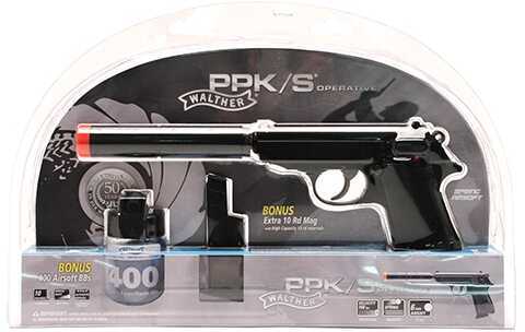 Umarex USA Walther Replica Soft Air PPK/S Operative Kit, Black Md: 2272042