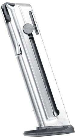 Walther Magazine, 22LR, 12Rd, Fits PPQ, Stainless Finish 51060002