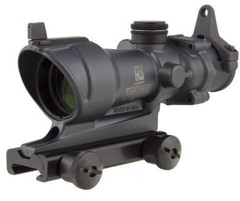Trijicon ACOG 4x32 Tritium, BUIS & TA51 Mount, Cerakote, Sniper Grey Md: TA01-D-100317
