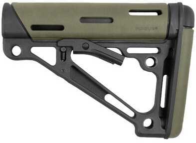 Hogue Grips Stock Fits Mil-Spec Buffer Tube Only AR15 6-Position OD Green Finish 15240