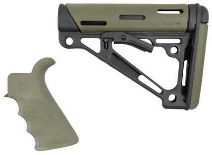 Click to see larger image. Hogue AR15 OMCB BFG Grip - Com/Mil-Spec OD Green Md: 15255