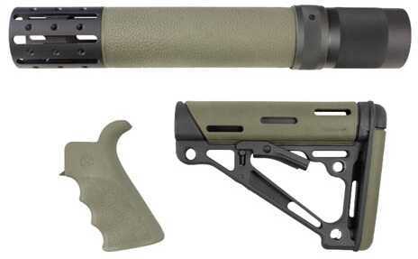 Hogue AR15 Kit BFG Grip Rail Forend Accessory OMC Olive Drab Green Md: 15278