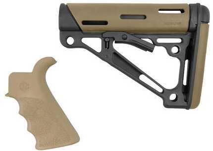 Hogue AR15 OMCB BFG Grip - Com/Mil-Spec Desert Tan Md: 15355