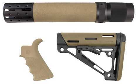 Hogue AR15 Kit BFG Grip Rail Forend Accessory OMC Desert Tan 15378