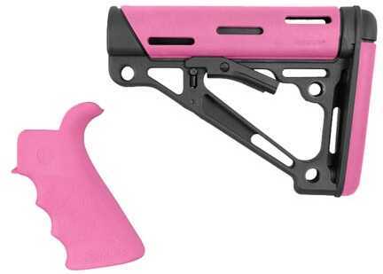 Hogue AR15 OMCB BFG Grip - Com/Mil-Spec Pink Md: 15755