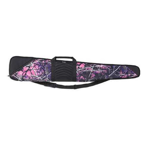 Bulldog Cases Pinnacle Shotgun Muddy Girl Camo w/Black Trim & Leather 52" Md: BD255MDG