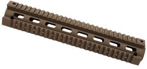 Firefield Carbine 12" Quad Rail Clamp Dark Earth Md: FF34003DE