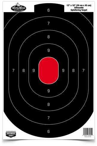 Birchwood Casey Dirty Bird 12"x 18" Silhouette Target (Per 50) Md: 35609