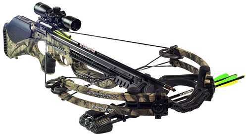 Barnett Ghost 410 CRT Mossy Oak Camo. With Sling, Quiver, Scope and arrowsMd: 78222