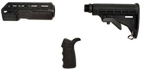 American Built Arms Company AR-15 Furniture Kit (Pro) Black Md: ABATUKPB