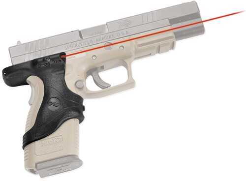 Crimson Trace Springfield Armory XD(9mm-.45GAP) - Polymer Overmold Front Activation, Clam Pack Md: LG-446-S