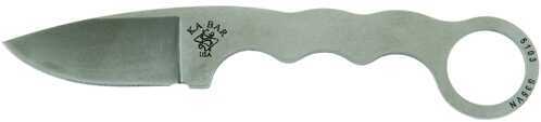 KABAR Snody Snake Charmer Fixed Blade Knife 2.31" S35VN/Stainless Steel Finish Plain Edge Drop Point Hard Plastic