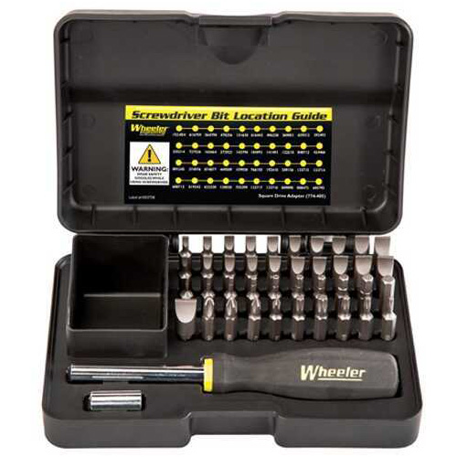 Wheeler Prof. Gunsmithing Screwdriver Set, 43 Piece Md: 954621