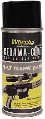 Wheeler Cerama-Coat Firearm Finish Restoration 4oz Aerosol Flat Dark Earth 492304