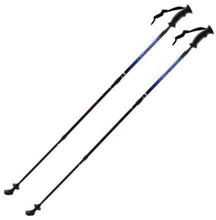 Stansport Expedition Trekking Poles Pair Blue Md: 19040-50
