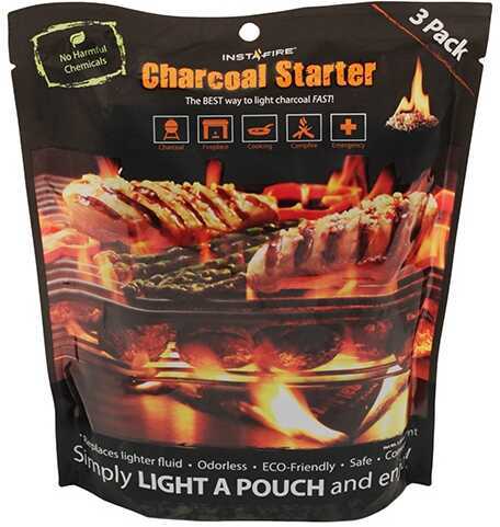 Stansport Instafire Charcoal Starter 3 Pack Pouch Md: 90-02535