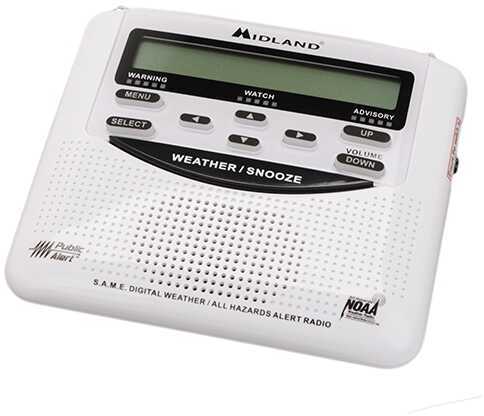 Midland Radios WX Civil Trilingual Monitor w/SAME WR120B