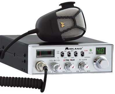 Midland Radios 40 Ch Full Feature Mobile CB w/PA Md: 5001