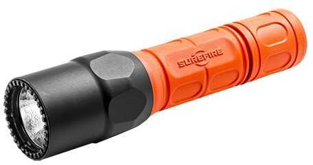 Surefire Flashlight G2X Pro 50/320 Lumens Fireman Orange Md: G2X-D-FOR