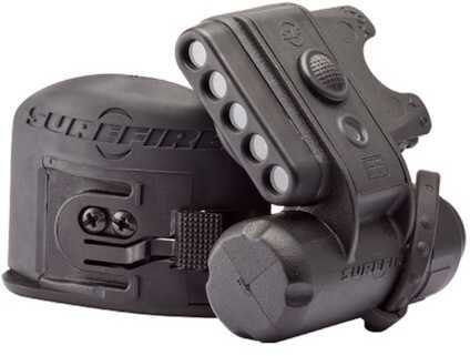 SureFire Helmet Light 3V 1.4 to 19.2 Lu Blu Wh IR LED Black