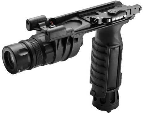 Surefire Flashlight Vertical Foregrip, Black 150 Lumens/120 Mw, Red Md: M900V-BK-RD