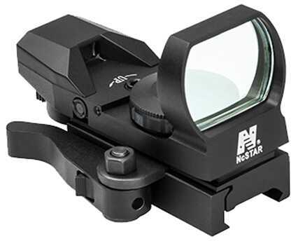 NcStar Red Reflex Sight/4 Reticles/QR Mount/Black Md: D4BQ