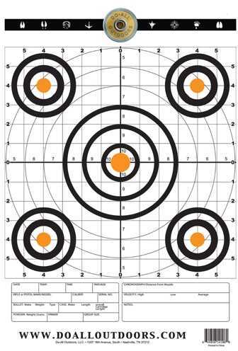 Do-All Traps Paper Target Range 12x18 Per 10 Md: PT11