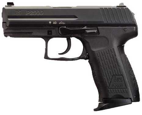 Heckler & Koch P2000 V2 40S&W 3.66" Barrel 12 Round Black Finish Semi Automatic Pistol 704202LE-A5