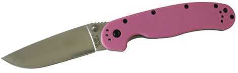 Ontario Knife Company RAT Model 1 Folder Satin Plain Edge Md: 8865